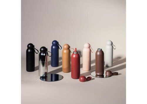 Sagaform Tekla Stahlisolierflasche (recycelt) 500 ml