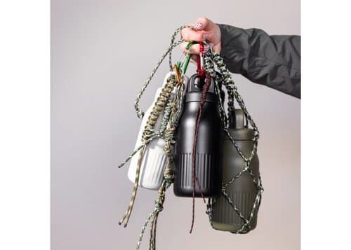 Sagaform Truls Stahlisolierflasche mit praktischem Klickverschluss (recycelt) 500 ml