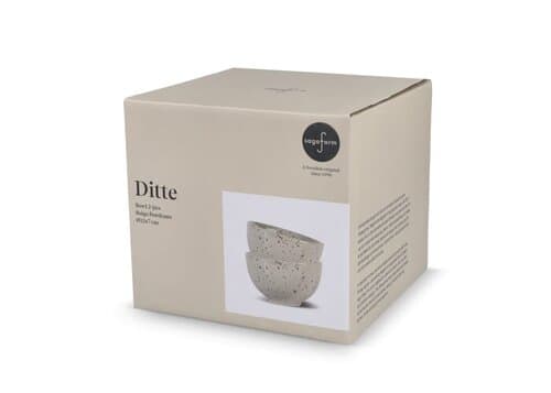 Sagaform Ditte Keramikschüsselset 12 cm