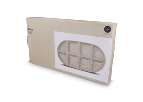 Sagaform Ditte Keramik-Servierplatte 36 x 20 cm