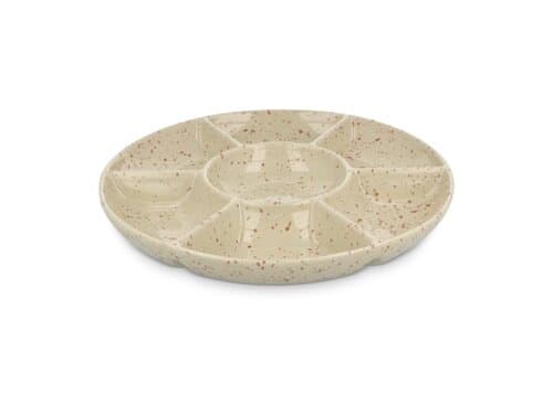 Sagaform Ditte Keramik-Servierplatte rund 26 cm