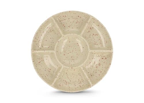 Sagaform Ditte Keramik-Servierplatte rund 26 cm