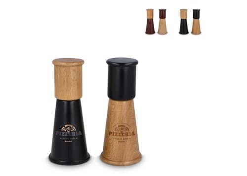 Sagaform "Gurken" Salz- und Pfeffermühle Set klein, 15 cm