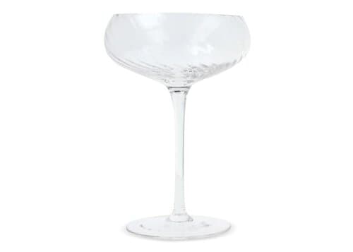 Byon Opacity 2er-Set Sektgläser mit stilvollem Glasmuster 300ml