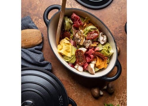 Orrefors Jernverk Emaillierte Ovale Eisenpfanne 3.5L