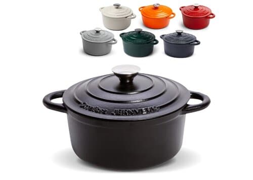 Orrefors Jernverk Große emaillierte Kasserolle 5L