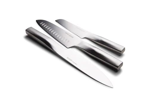 Orrefors Jernverk Knife Set Steel 3pack