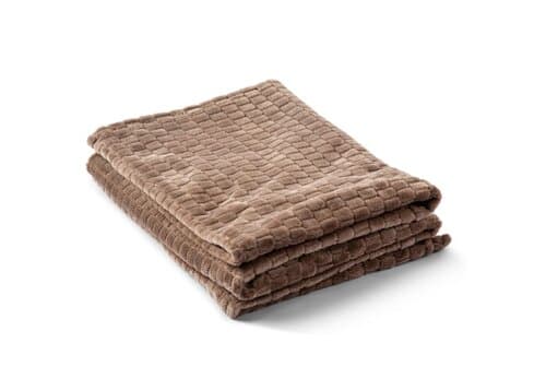 Kosta Linnewafveri Fleece Plaid Jaquard 130x170 cm