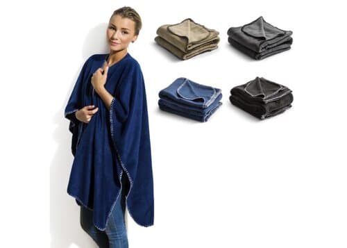 Nightingale Fleece-Poncho 120x160 cm