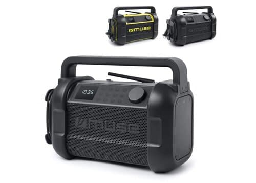M-928 | Muse arbeitsradio mit bluetooth 20W mit FM-Radio
