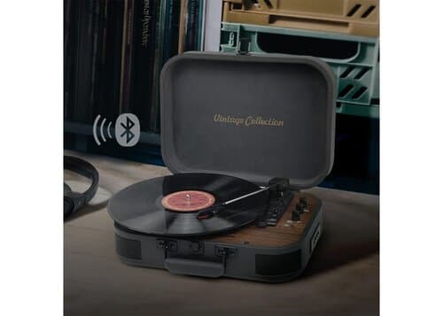 MT-207|Muse Vintage Plattenspieler mit BT-Ausgang