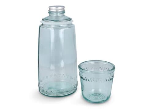 InSideOut Recyceltes Glas-Getränkeset ReuuZ 1 l