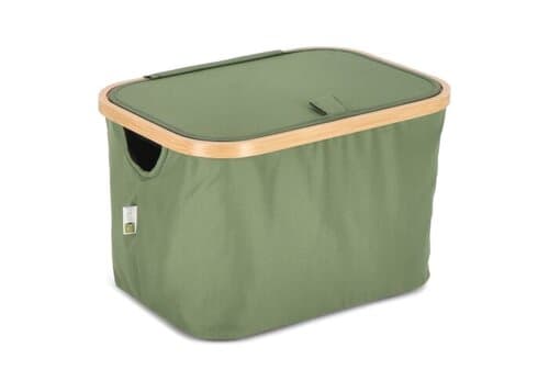 InSideOut faltbarer Korb mit Deckel Sogne 38 x 26 x 25cm rPET