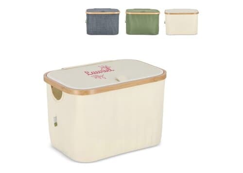 InSideOut faltbarer Korb mit Deckel Sogne 38 x 26 x 25cm rPET