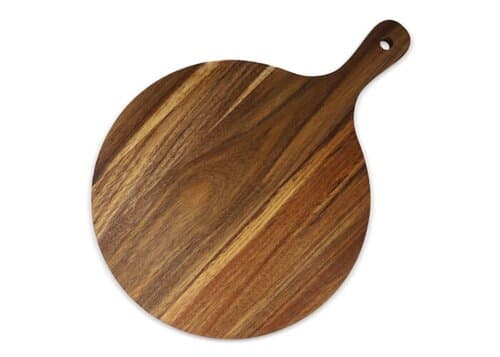 InSideOut Servierplatte aus Holz rund, 31,5cm