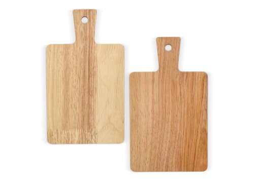 InSideOut 2er-Pack kleine Tapas-Tabletts aus Holz