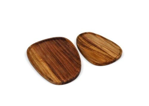 InSideOut 2er-Pack Holztabletts in Bioform