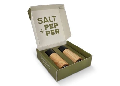 InSideOut Holz-Salz- und Pfeffermühle-Set