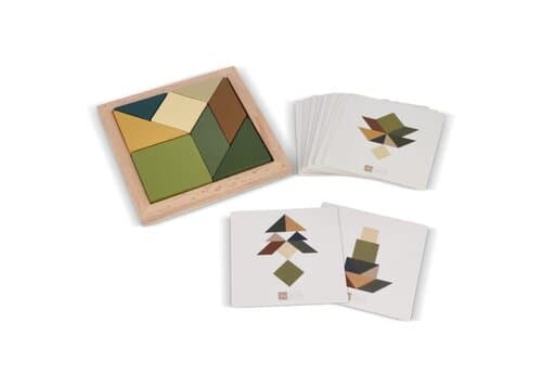 InSideOut Holz-Tangram think IQ puzzle