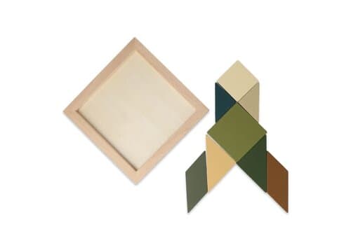 InSideOut Holz-Tangram think IQ puzzle
