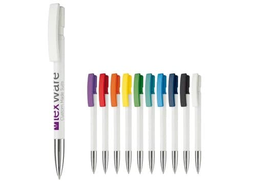 Kugelschreiber Nash Hardcolour mit Metallspitze