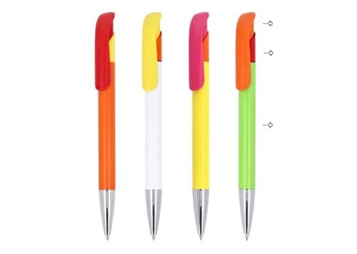 Kugelschreiber Atlas mit Metallspitze combi