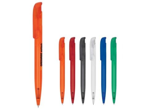 Kugelschreiber Atlas transparent