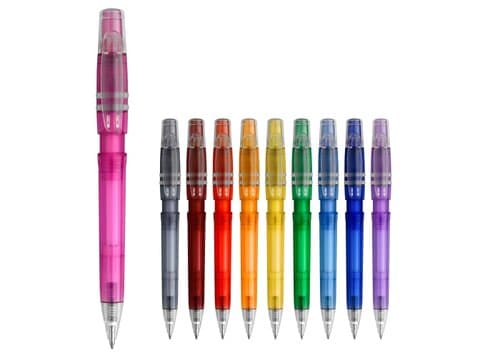 Kugelschreiber Nora Clear Transparent