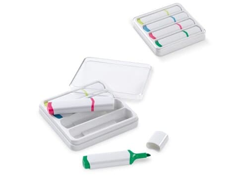 Textmarkter Set 4St.