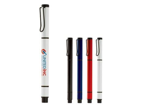 Kugelschreiber mit Textmarker 2in1