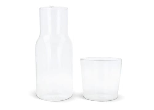 Karaffe 550ml und Trinkglas 250ml Set