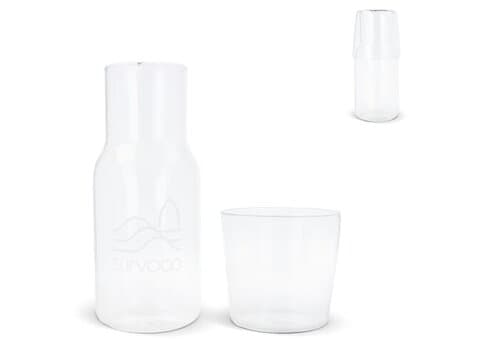 Karaffe 550ml und Trinkglas 250ml Set