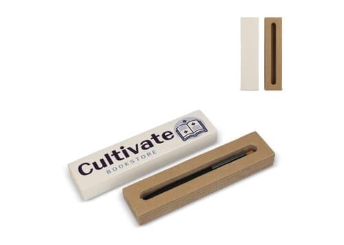 Stiftebox aus recyceltem Milchkarton, 1 Stift