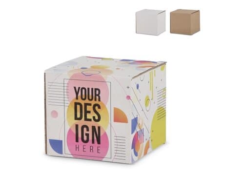 Individuell gestaltete Geschenkbox Tassen klein