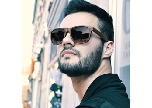 Sonnenbrille Justin Kaffee-Faser UV400