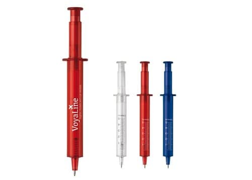 Spritzenstift transparent