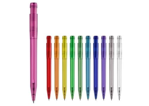 Kugelschreiber Pier Clear Transparent