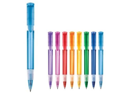 Kugelschreiber S40 Grip Transparent