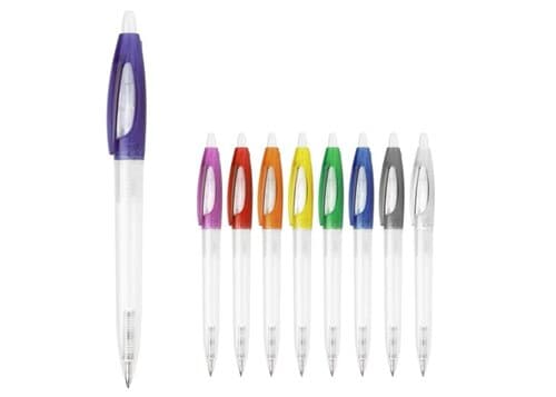 Kugelschreiber Bio-S! Clear Transparent