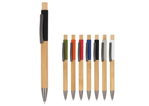 Kugelschreiber Madrid aus Bambus