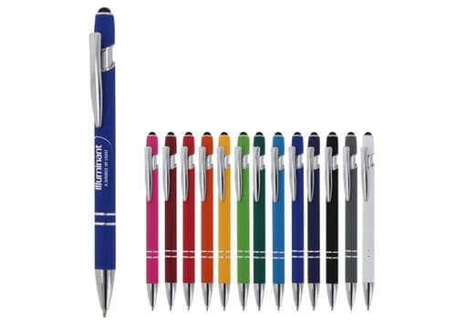 Kugelschreiber Paris Metall Soft Touch