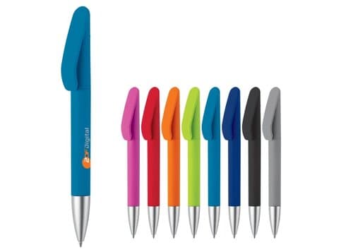 Kugelschreiber Slash soft touch R-ABS