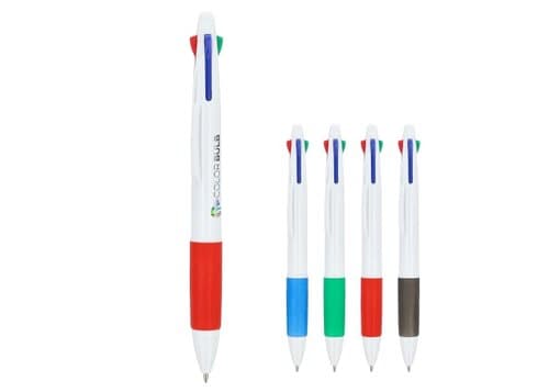 4-Farben-Stift mit Griffzone