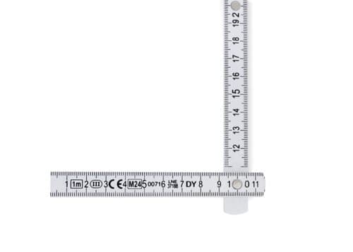 Kalibrierter faltbarer Zollstock 1m