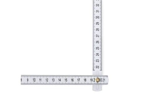 Kalibrierter faltbarer Zollstock 2m