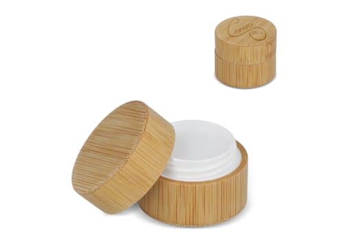 Lipbalm rund Bambus