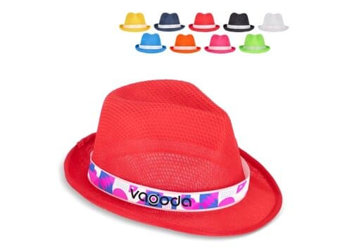 Polyestermütze mit band