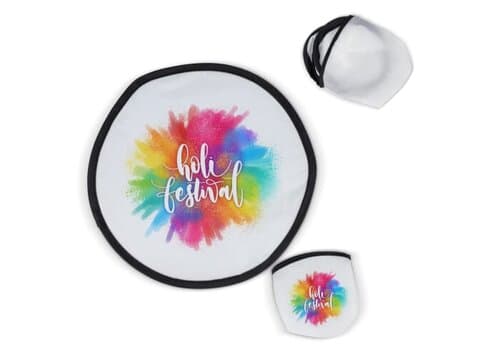 R-PET Faltbare Sublim Wurfscheibe