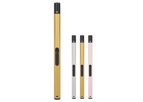 Feuerzeug in Metalloptik