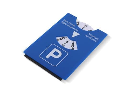 Parkscheibe mit Eiskratzer "Electric"